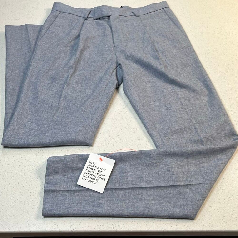 NWT ASOS DESIGN Skinny Suit Pants Mens 33x32 Gray Heather Stretch NWOT F100318